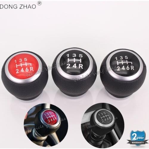 For Subaru Impreza WRX STI 2009 2010 2011 2012 2013 2014 2015 2016 2017 2018 Car 5 / 6 speed Leather Gear stick shift knob
