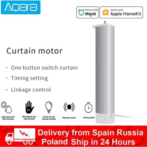 Aqara Curtain Motor Wireless Remote Control Zigbee Wifi With Curtain Controller Smart Home Work With Apple Homekit Mi Home APP