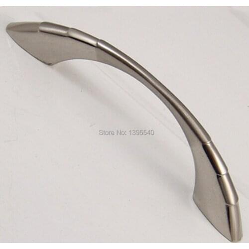 New 2pcs 64mm Cabinet Drawer Handles Shoes Cabinet Knobs Brush Solid Kitchen Cabinet Handle Closet Zinc Alloy Handle Pulls Bars