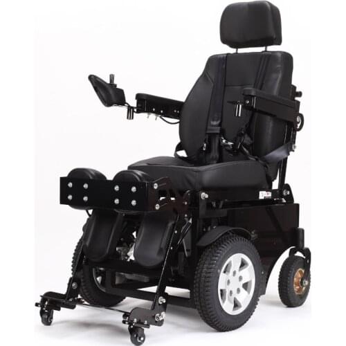 2017 Hot sell foldable standing power wheelchair with high quality