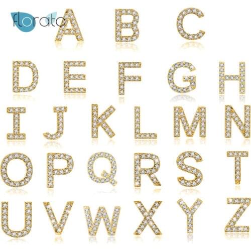 925 Silver Ear Needle A set of 26 English Letters Stud Earrings For Women Luxury Crystal Earrings Korean Fashion Fine Jewelry