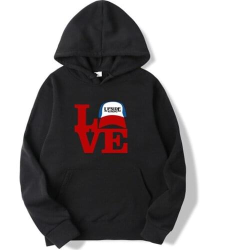 Stranger Things Mens Hoodies Spring Autumn Male Casual Pullover Thick Oversize Sweatshirts Sport Hip Hop Male Hoody Streetwear