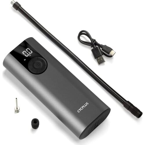 CYCPLUS A8 Air Pump For Car And Bike Large Capacity Battery 2600mah Cycling Bicycle Accessories Tire Inflator
