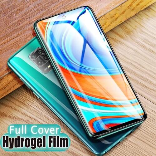 Full cover protective film for xiaomi redmi note 6 7 8 8T 9S pro hydrogel film redmi 6A 7A 8A phone screen protector Not glass