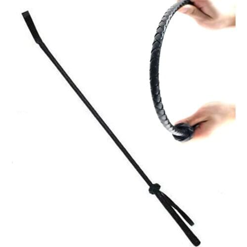 Adult Games PU Leather Spanking Rod Whip Slave Role-play BDSM Bondage Sexy Weave Flogger Paddle Sex Prodcut Sex Toys for Couples