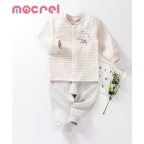 Baby Clothes Outfit Newborn Baby Underwear Suits Boy And Girl Long Sleeve Autumn Two-Piece Clothing Clothing For Girls Bodysuit