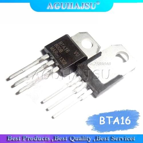 10pcs BTA16-800B TO-220 BTA16-800 TO220 BTA16 800V 16A 16-800B new and original