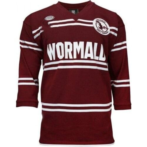 1987 MANLY SEA EAGLES RETRO RUGBY JERSEY size S-M-L-XL-XXL-3XL-4XL-5XL