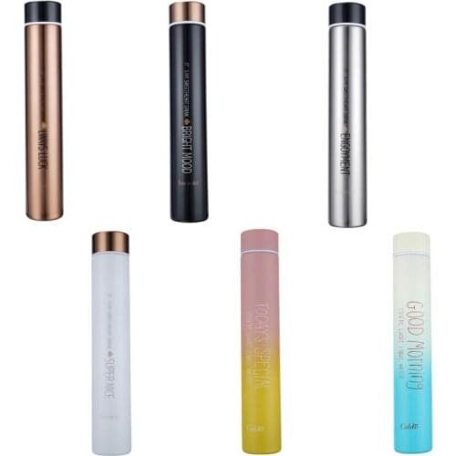 280ml Vacuum Cup Insulated Double Wall 304 Stainless Steel water bottles Office Mugs thermos Straight Cup