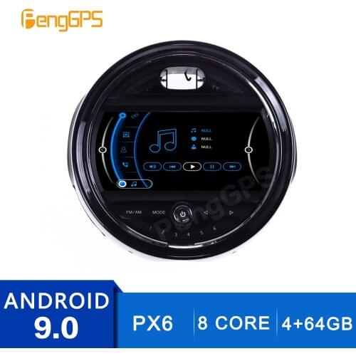 7 Inch 4+64G 2 Din Stereo Android 9.0 for BMW Mini One F55 F56 Cooper 2015-2019 GPS Navigation DVD Player Radio Multimedia Unit