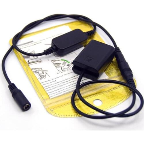 AC-PW20 charger 12V-24V power cable+NP-FW50 dc coupler dummy battery for Sony RX10 a7 II a7RII a7m2 a6500 A6300 a7000 ZV-E10