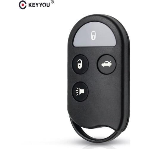 KEYYOU Car Accessories Replacement Remote Control Car Key Shell Case Fob For Nissan Maxima I30 QX4 A32 Keyless Fob Car Key Cover