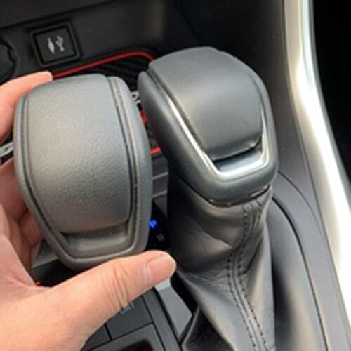 Car Accessories New Genuine Leather Gear Shift Ball For Toyota RAV 4 Camry RAV4 XV70 2018 2019 2020 Car Upgrade