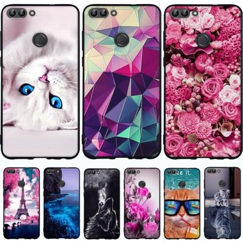 Case for Huawei P smart / Enjoy 7S Case Cover Silicone TPU fundas for Huawei P smart Cover Coque For Huawei Enjoy 7S Case Cover