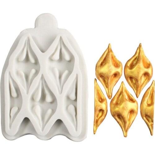 Decorative Border Sugar Turning Mold Retro Palace Style DIY Chocolate Silicone Mold A017