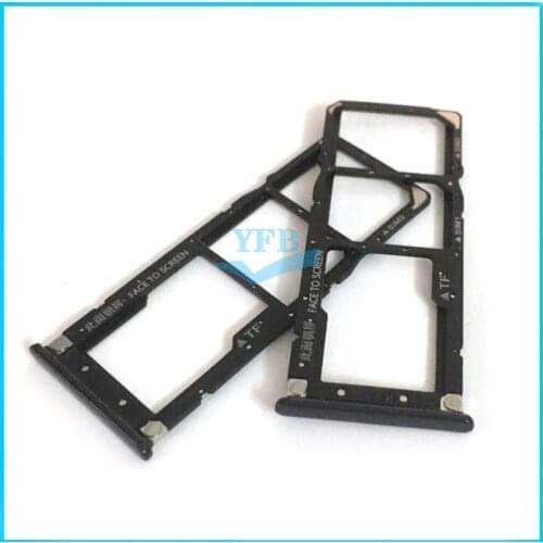 10pcs Sim Card Holder Tray For Xiaomi Mi Play Card Slot Holder Adapter Replacement Parts