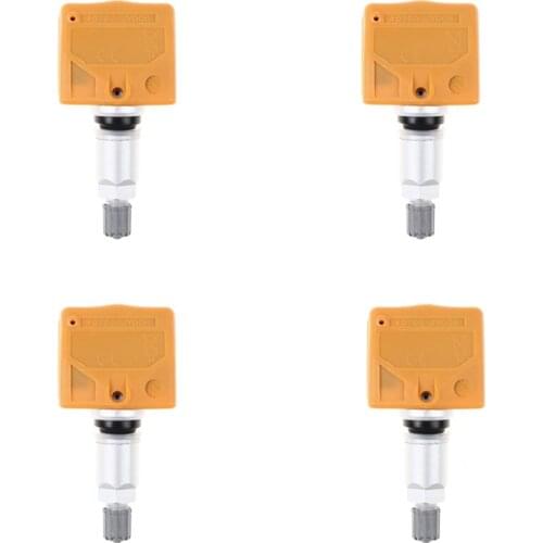 DPQPOKHYY Set of 4 New TPMS Tire Tyre Pressure Sensor For Nissan GT-R R35 Z34 40700-JY00B