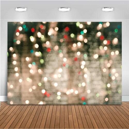 Christmas Glitter bokeh background for photography Glitter newborn portrait head backdrop for photo studio light newborn