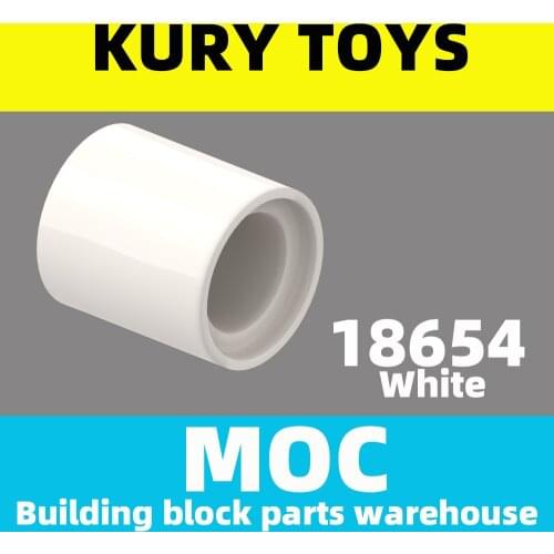 Kury Toys DIY MOC For 18654 Building block parts For Technic, Pin Connector Round 2/3 L For Technic Linker