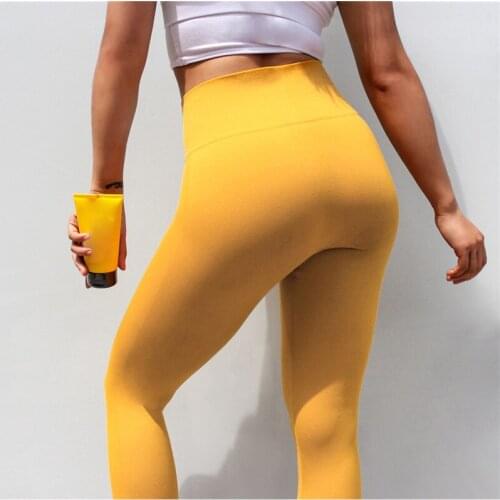 2019 New Leggings Sport Fitness Clothing Seamless Leggings High Waist Tights Women Running Gradient Yoga Pants Scrunch Legging