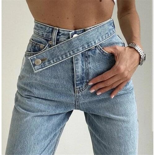 Lugentolo Womens High Jeans