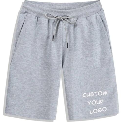 2021 Summer New Men Shorts Pants Casual Jogging Slim Fit Sport Short Pants Trousers Custom Your Logo