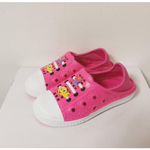 2021 Girls Children Kids Mules Sport Clogs Croc Sandals Cartoon Garden Clog Slippers Cave Hole Baby Shoes For Girl EU24-29 30-35