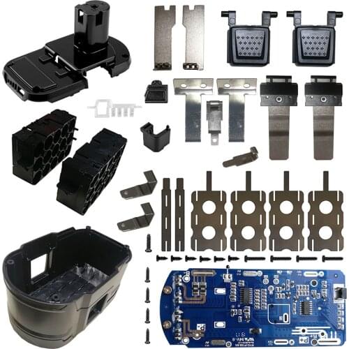 15*18650 9AH Battery Plastic Case Charging Protection Circuit Board PCB for RYOBI 18V /P103 /P108 BPL-1815/1820G/18151/1820 ONE