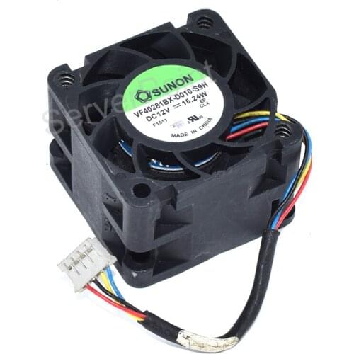 Well Tested VF40281BX-D010-S9H DC12V 15.24W 4-Pin Square Cooling Fan