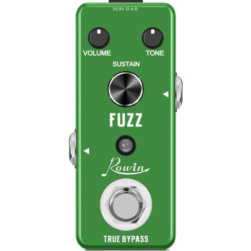 Rowin LEF-306 Guitar Fuzz pedal Traditional Fuzz effect,plump and rich