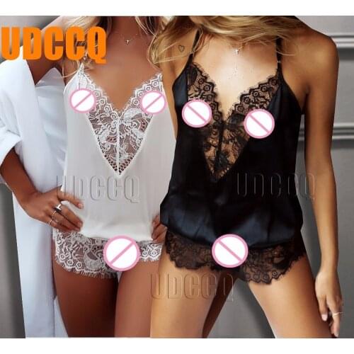Sexy lace Lingerie Babydoll baby dress Satin Nightgown Underwear product erotic Sleepwear Chemises Cosplay Teddies Nightwear