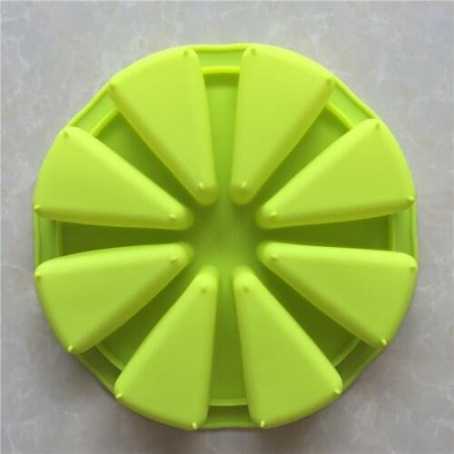 Soap mold silicone DIY Handmade orange Mold for Bundt Cake Cupcake Muffin Coffee Pudding Candle Making Supplies Tool