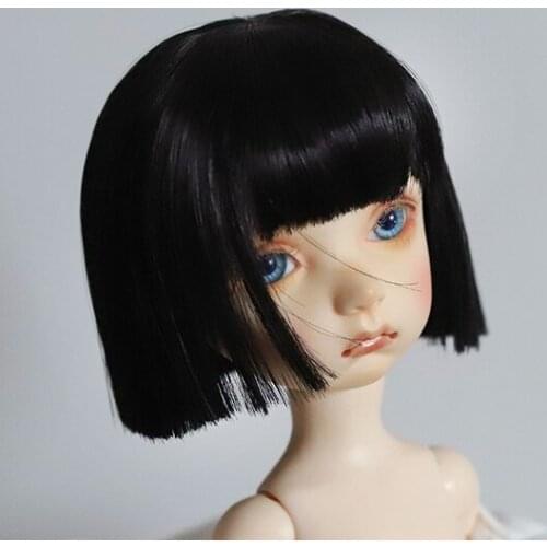 D01-P724 Doll handmade clothes 1/4 1/3 MSD SSDF SD doll Accessories High temperature silk ancient short hair white dragon 1pcs