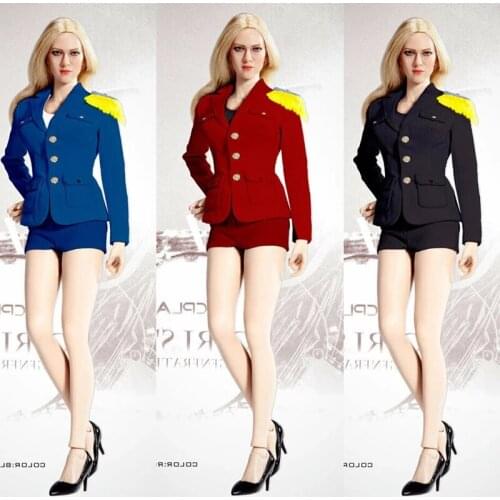 In Stock ATX-030 1/6th Female Beauty Girls Generation Uniform Shorts Costume Set Fit ACPLAY 12" Action Figure Body
