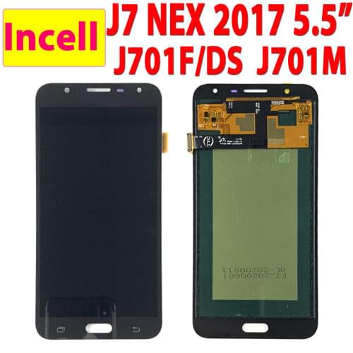5.5" For Samsung Galaxy Incell J701F/DS J701M J7 NEO J7 CORE J701 LCD Display+Touch Screen Digitizer Assembly Replacement Parts
