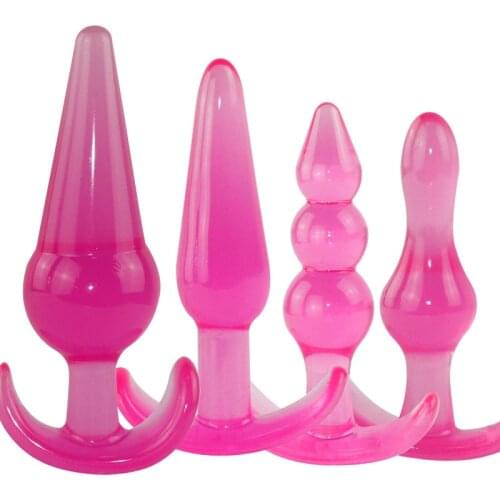 Anal Dilator Beginner Butt Plug Anal Kit Stimulation Prostate Massager Adult Sex Toys for Unisex