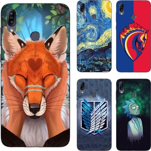 Case For Asus Zenfone Max Plus M2 ZB634KL Cover Funda Case Pattern 3D Coque Bag For Asus Zenfone Max Shot ZB634KL Phone Cases