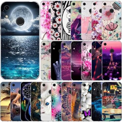 Case for Huawei Honor 8A Phone Case Cover for Honor 8a Cover Funda Soft Silicone TPU 3d Cute for Coque Huawei Honor 8a Case Capa