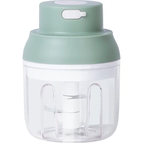 Electric garlic masher, small mini garlic puller, garlic masher, cooking machine, home kitchen, wireless meat grinder, artifact