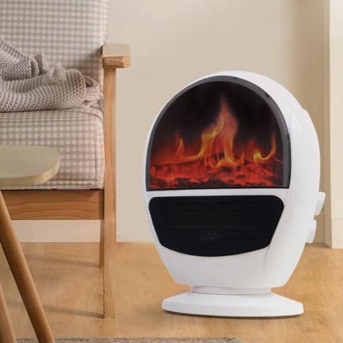 Electric Heater Floor Warm Heater 3D Flame Simulation for Winter Household Energy-Saving Appliances Warmer Machine 220V QN36