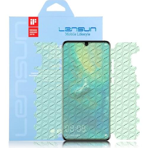 LENSUN Nano Flexible Self-Restore Full Cover Protective Film For Huawei Mate 20X Screen Protector