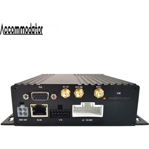 Hot Selling Mobile DVR Truck Monitoring 4CH 4G GPS WIFI Dual SD Card MDVR