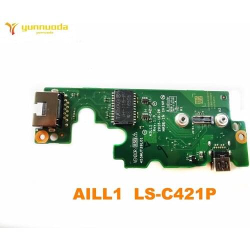 Original for ThinkPad L560 LAN Ethernett VGA USB Board AILL1 LS-C421P tested good free shipping