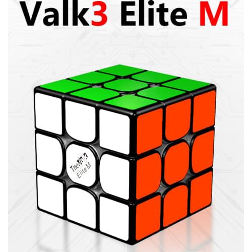 [Picube]Qiyi Valk3 Elite M 3x3x3 Magnetic Magic Cube Valk3 Mini Magnets Speed Cubes The Valk 3 Elite M 3x3 Cube Puzzle