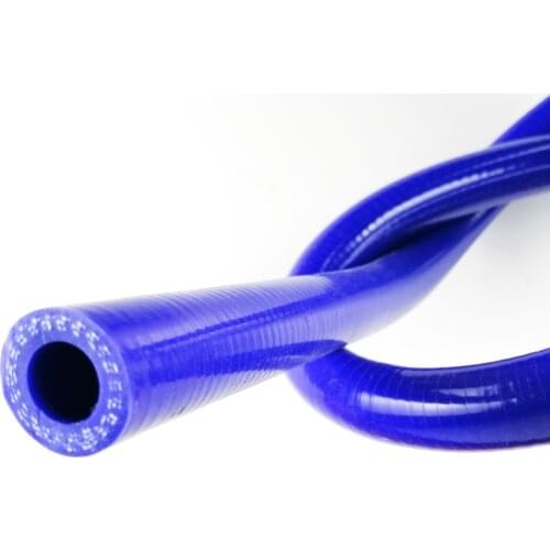 Straight 1M Meter Length Silicone Coolant Hose Coupler Tube Pipe id 5mm 6.5mm 8mm 9.5mm