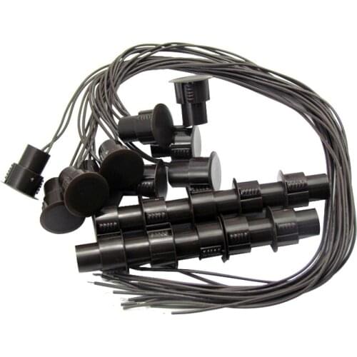 Embedded Wired Door Window Magnetic Contact Safety Sensor Magnetic Switch