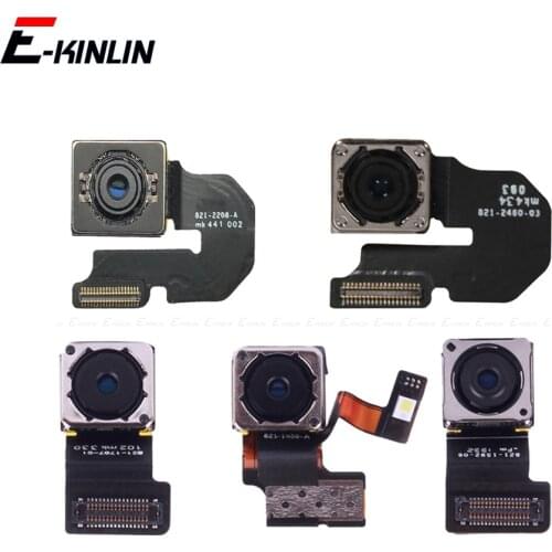 Back Rear Lens Camera Flex Cable Repair Parts For iPhone 4 4S 5 5S 5C SE 2016 6S 6 Plus Main Camera Module