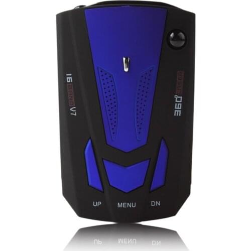 1.5" LCD Display Durable Car Speed Control Radar Detector 16 Band X K NK Ku Ka Laser VG-2 V7 LED Blue radar detectors