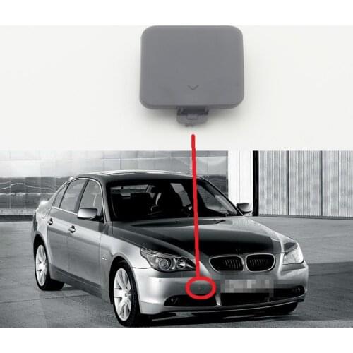 1 PC Front bumper towing tow hook eye cover cap 51117111787 for BMW 5 Series E60 old model 2004-2007