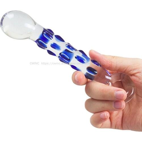 17.5Cm Fantasy Crystal Dildo Sex Toy with Spot